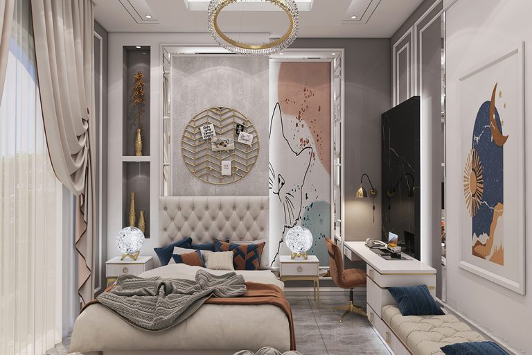 طراحی داخلی اتاق پسر