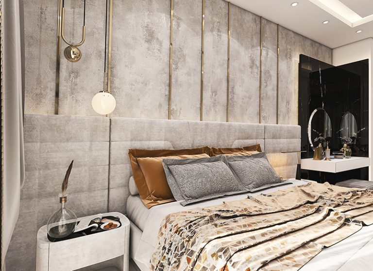 طراحی اتاق خواب طبقه همکف