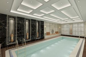 طراحی داخلی استخر