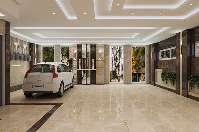 طراحی داخلی پارکینگ