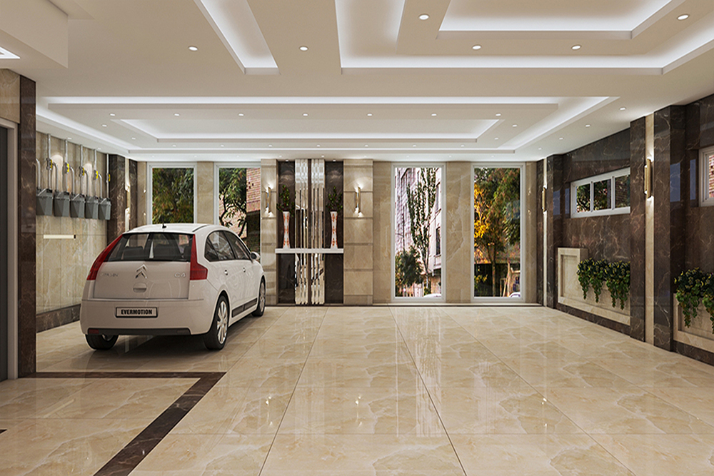 طراحی داخلی پارکینگ