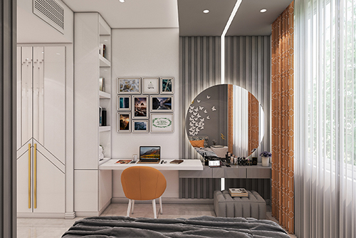 طراحی اتاق خواب دختر