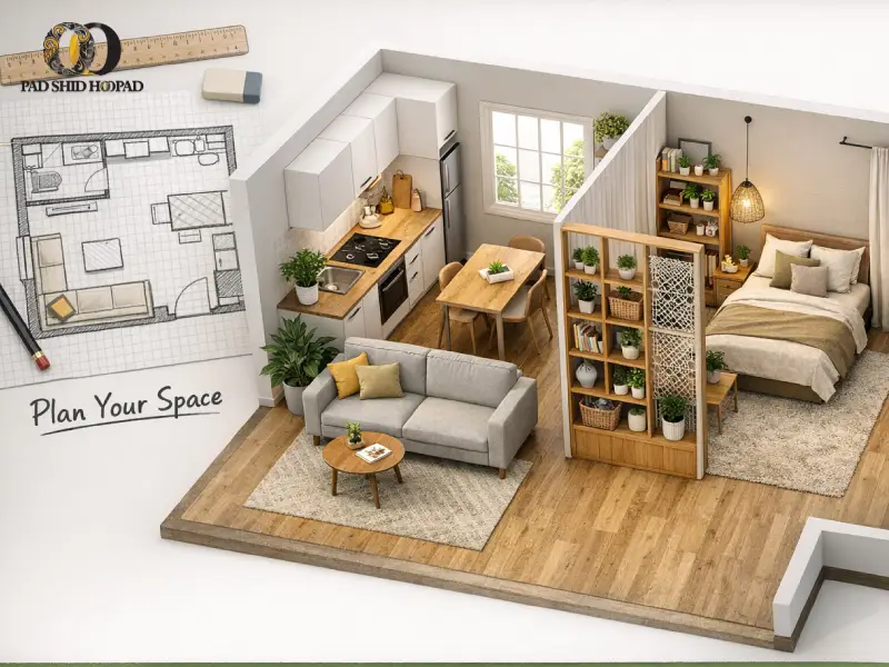 طراحی پلان خانه کوچک به صورت کاربردی 