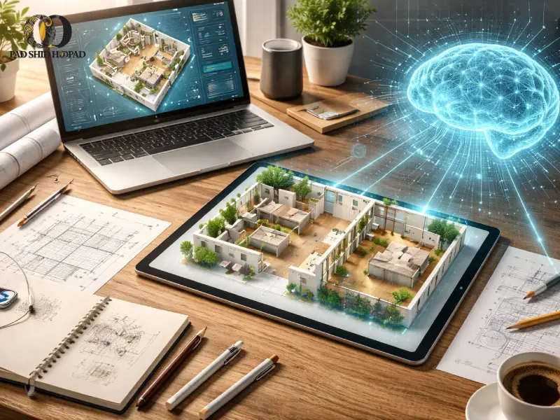 کاربرد هوش مصنوعی در طراحی پلان