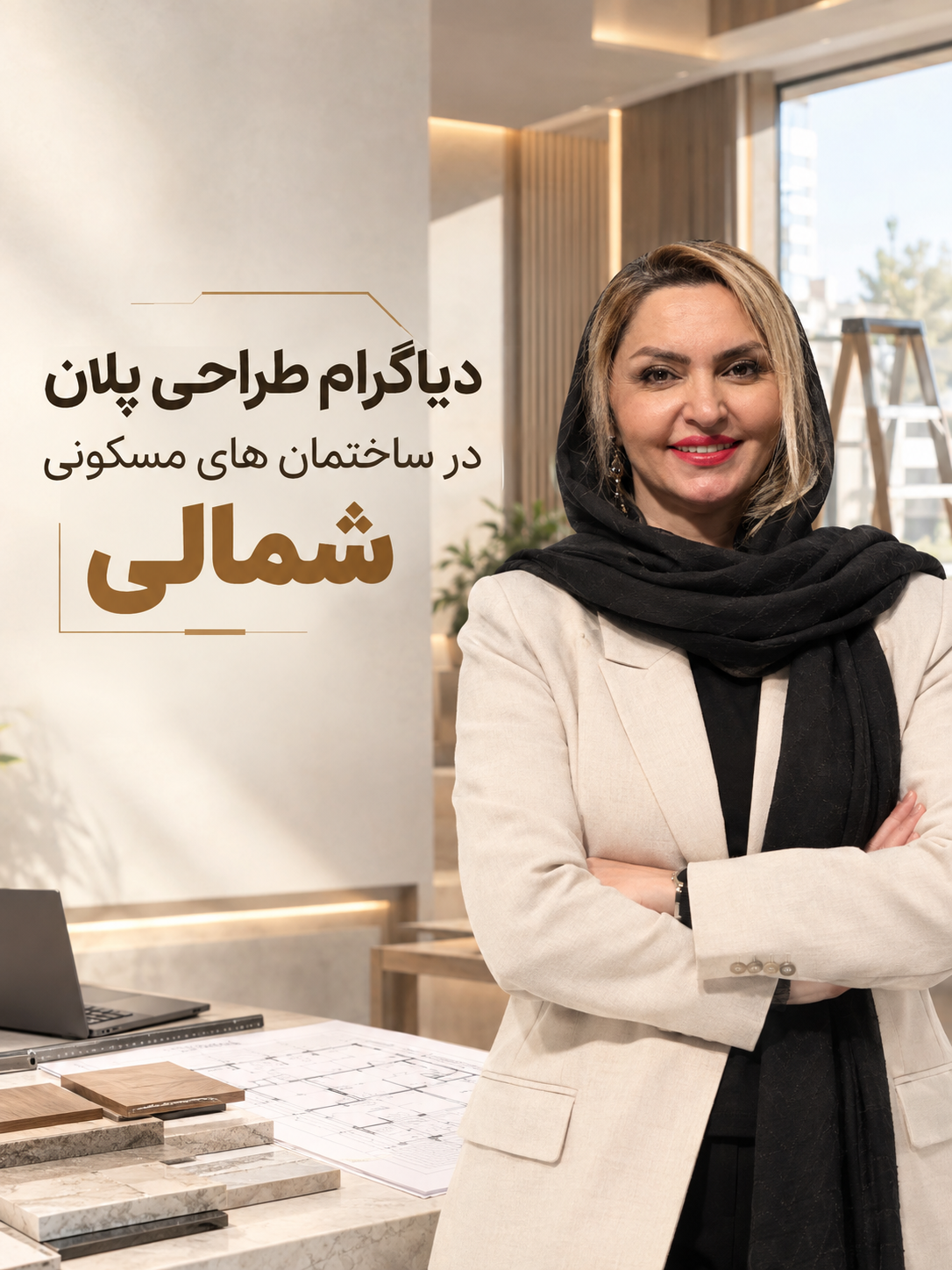 دیاگرام طراحی پلان در ساختمان های مسکونی شمالی