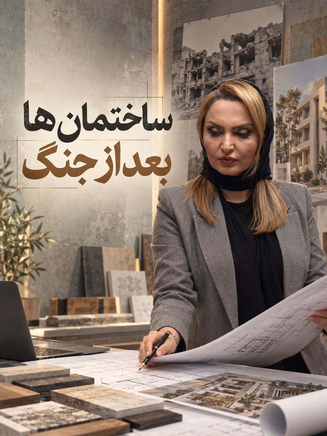ساختمان ها بعد از جنگ