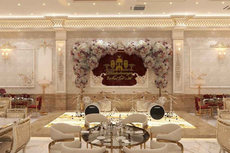 طراحی داخلی تالار عروسی پروژه ی 580 متری در شهریار آقای چگینی